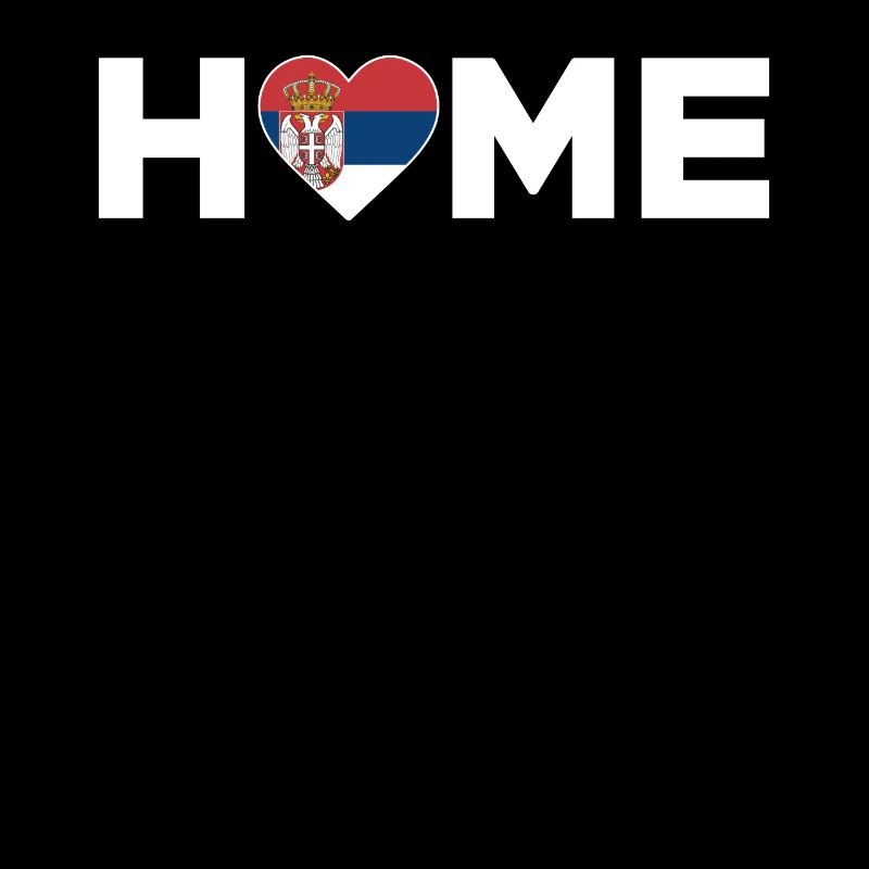 Serbien Heimat Serbien Flagge Serbien Liebe