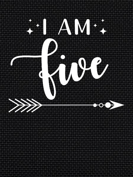 Five years birthday