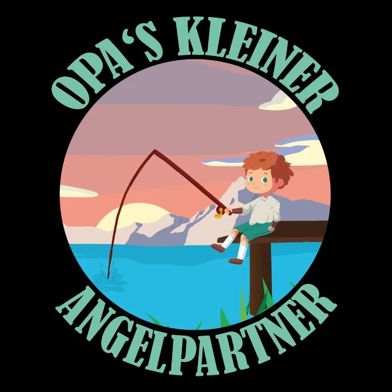 Opas kleiner Angelpartner