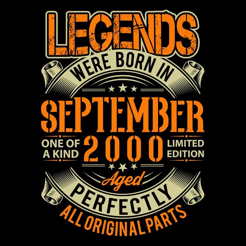 2000 September Geburtstag Legende