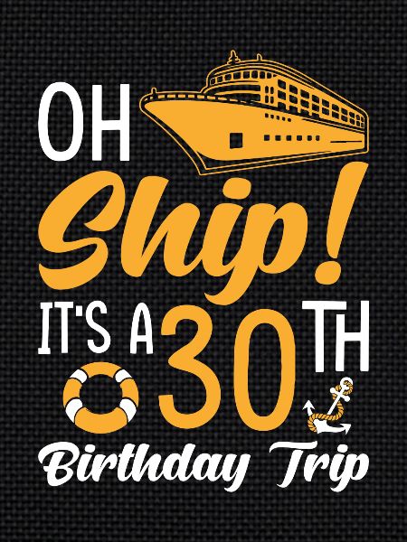 Cruise 30th Birthday Trip