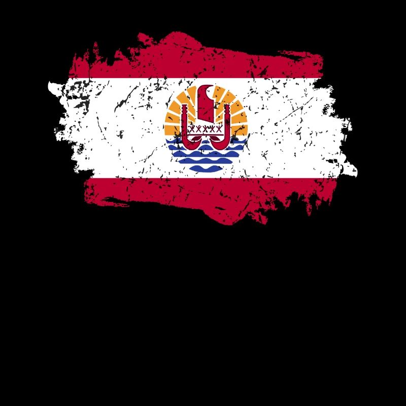 Französisch Polynesien Flagge