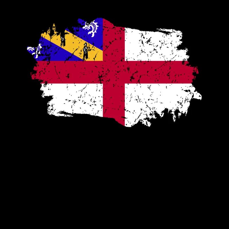 Drapeau Herm Grunge Drapeau Herm