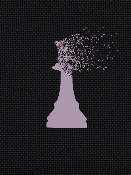 Chess queen king dispersion