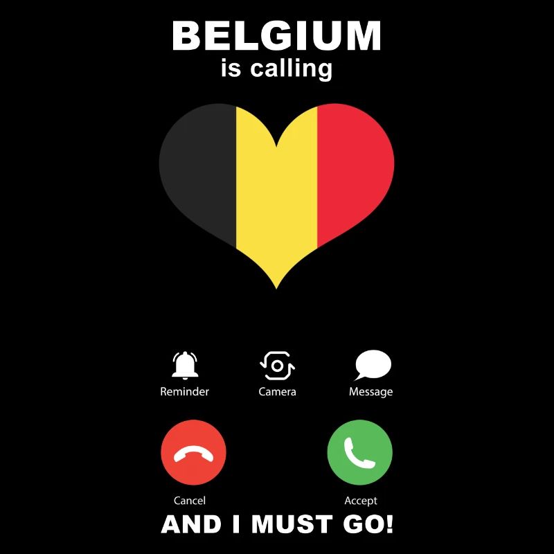 La Belgique appelle Belgium Heart Souvenir