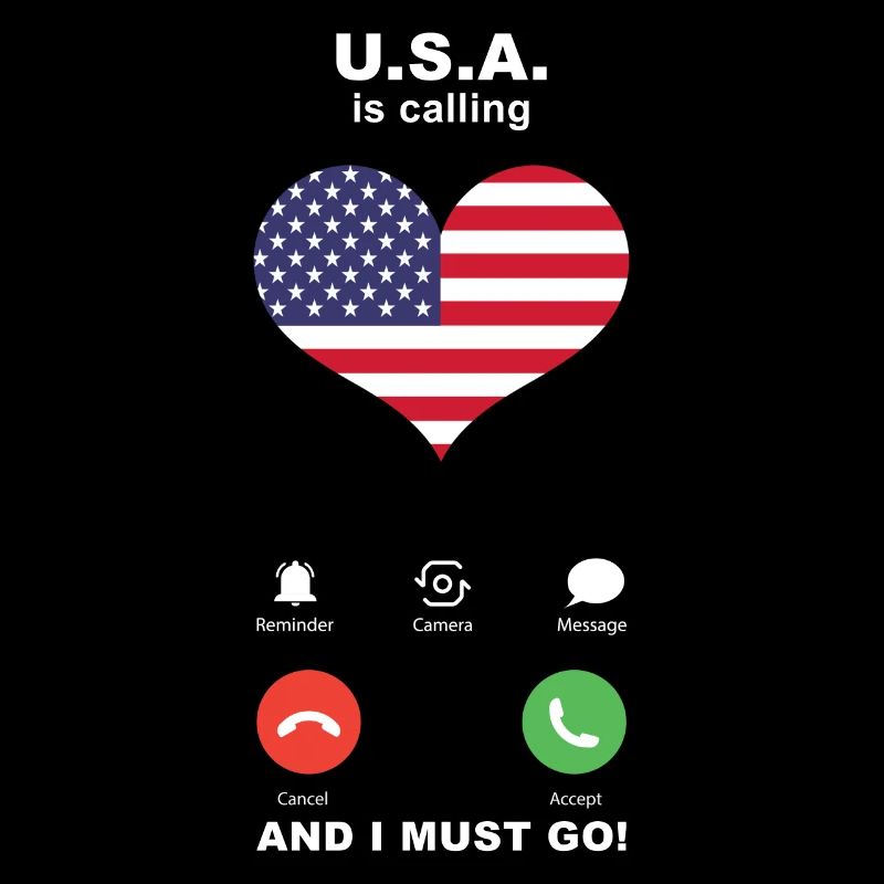 Usa is calling Usa Herz Souvenir