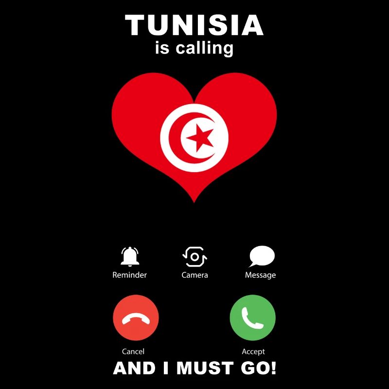 Tunisia is calling Tunisia Heart Souvenir