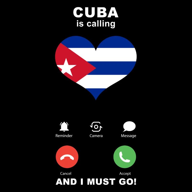 Cuba appelle Cuba Heart Souvenir
