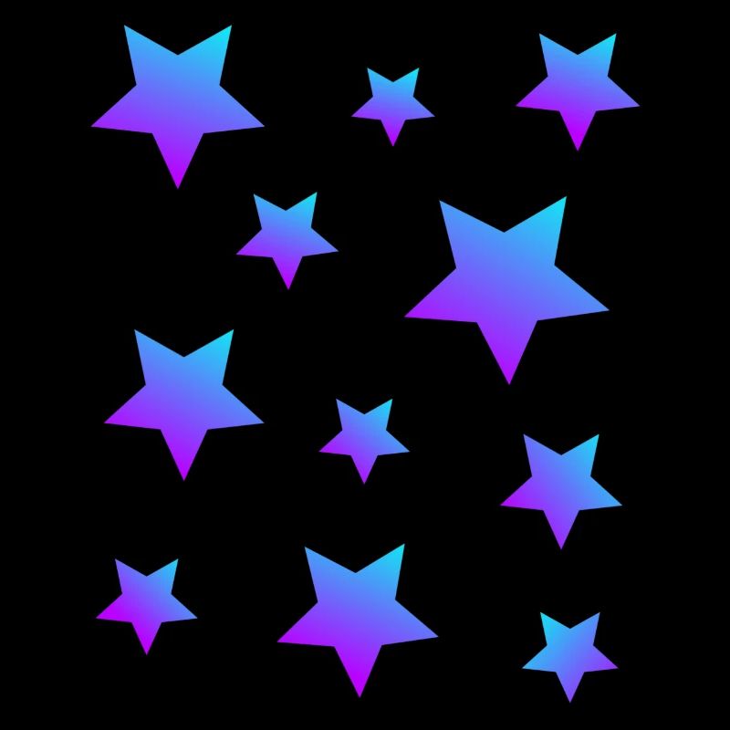 Star Star Pack Bleu-Violet
