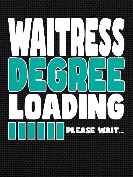 Waitress invites training