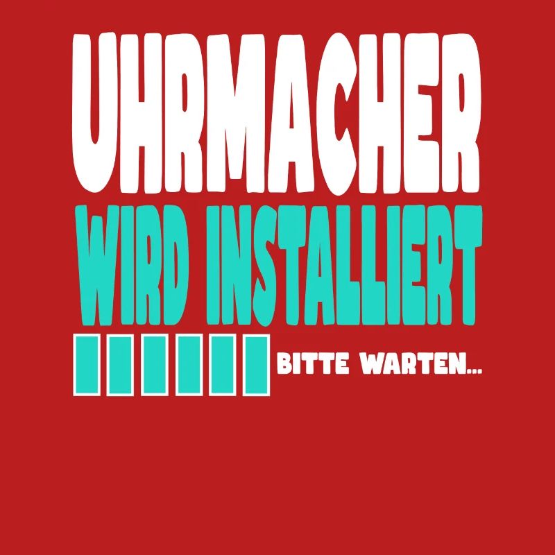 Uhrmacher wird installiert