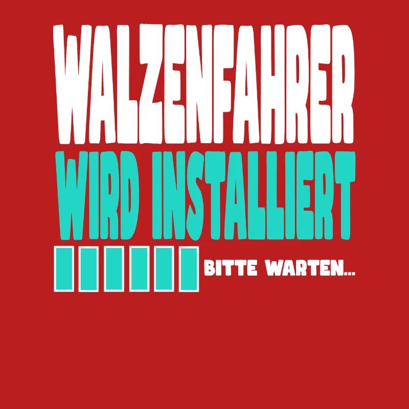 Walzenfahrer wird installiert