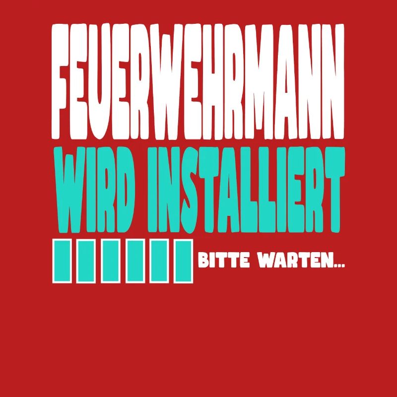 Feuerwehrmann wird installiert