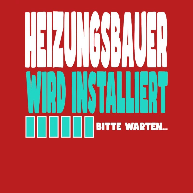 Heizungsbauer wird installiert