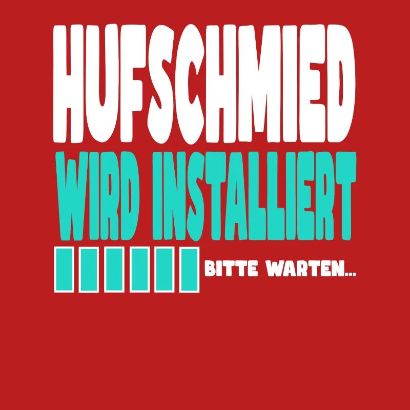 Hufschmied wird installiert