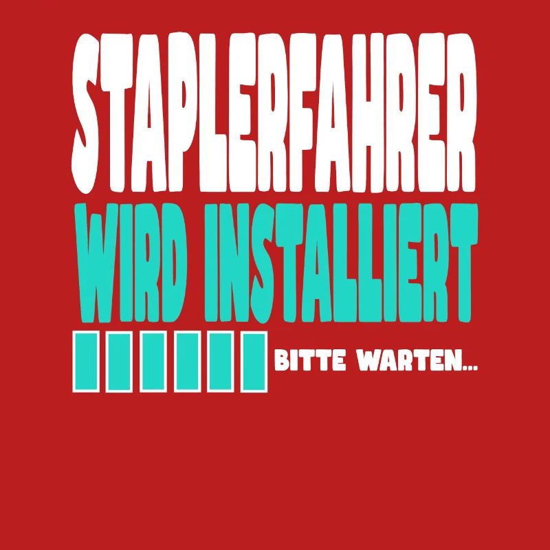 Staplerfahrer wird installiert