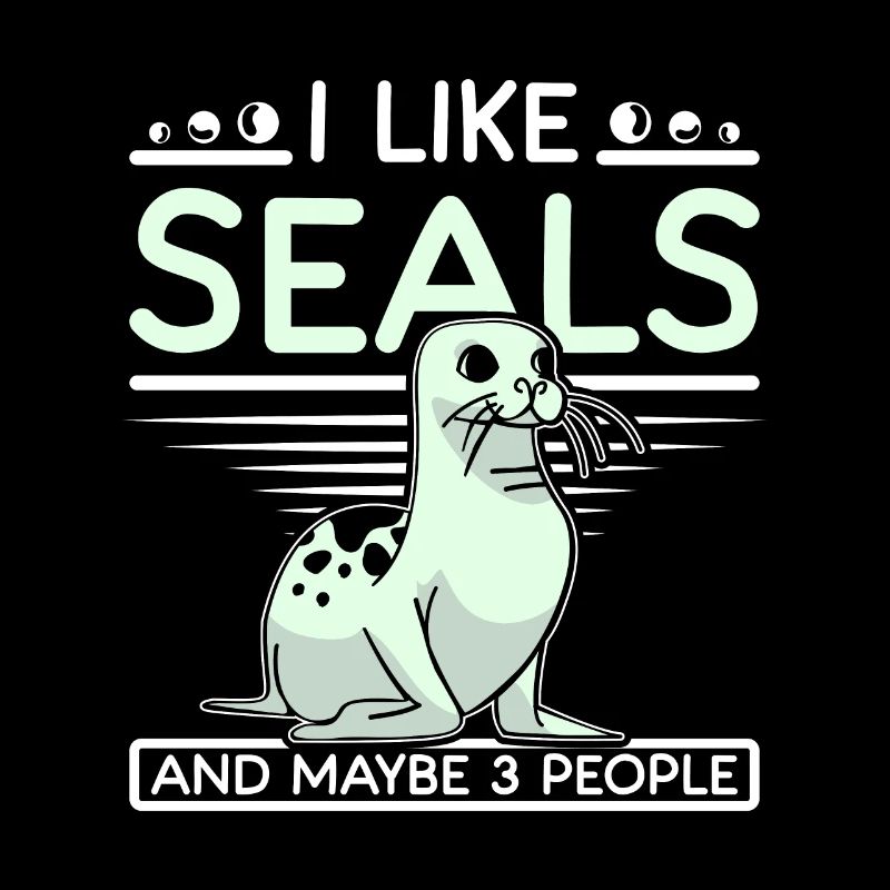 I like seals and maybe 3 people