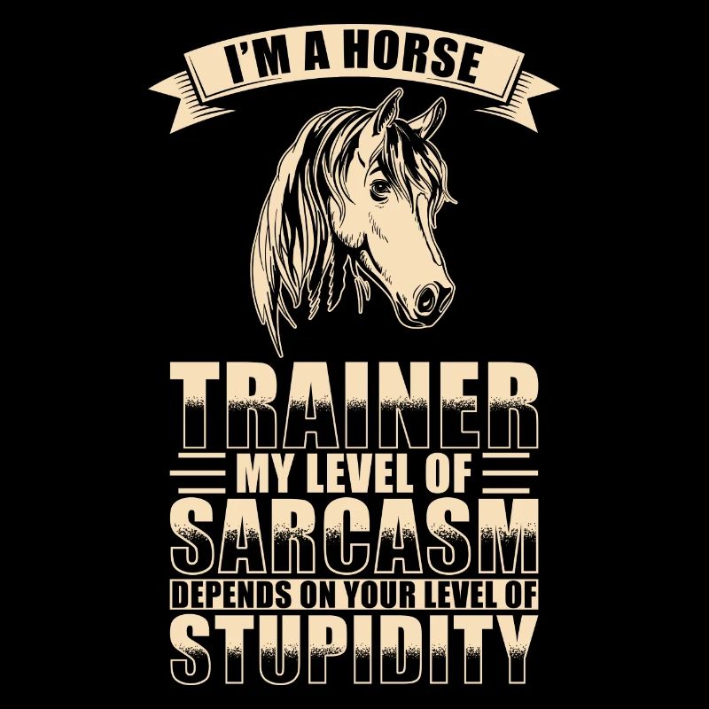 Sarcasme d’entraîneur de chevaux