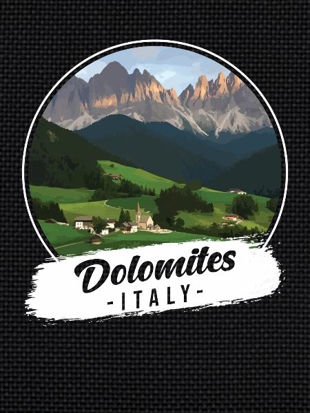 Dolomites Italy Souvenir