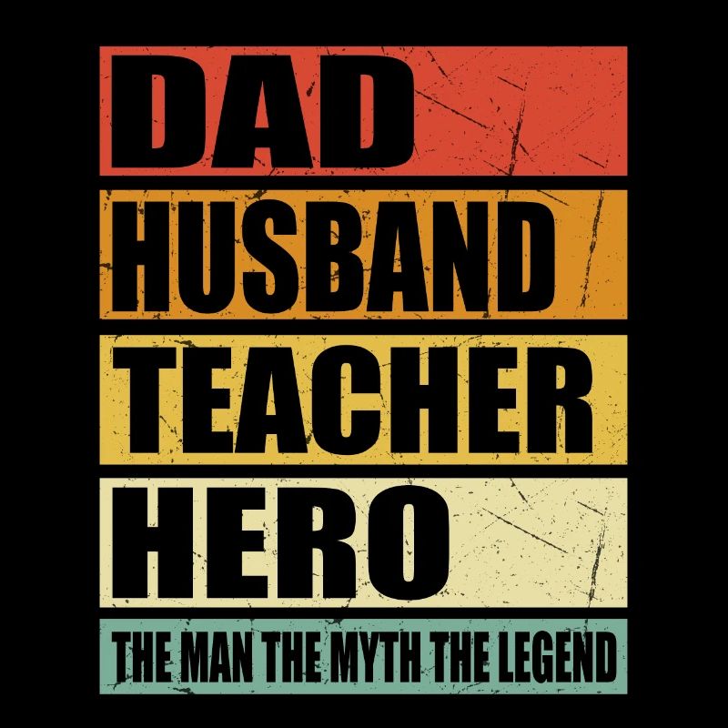 Vater Ehemann Lehrer Held