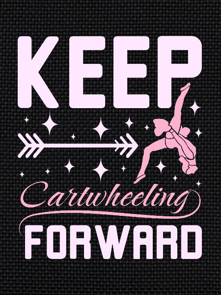 Keep catwheelig forward