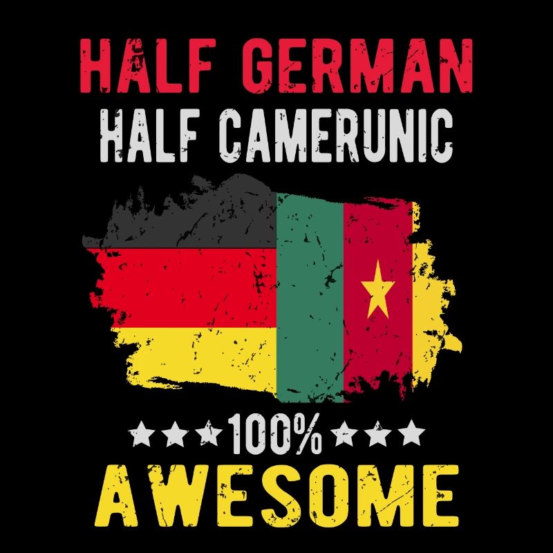 Half German Half Cameroonian