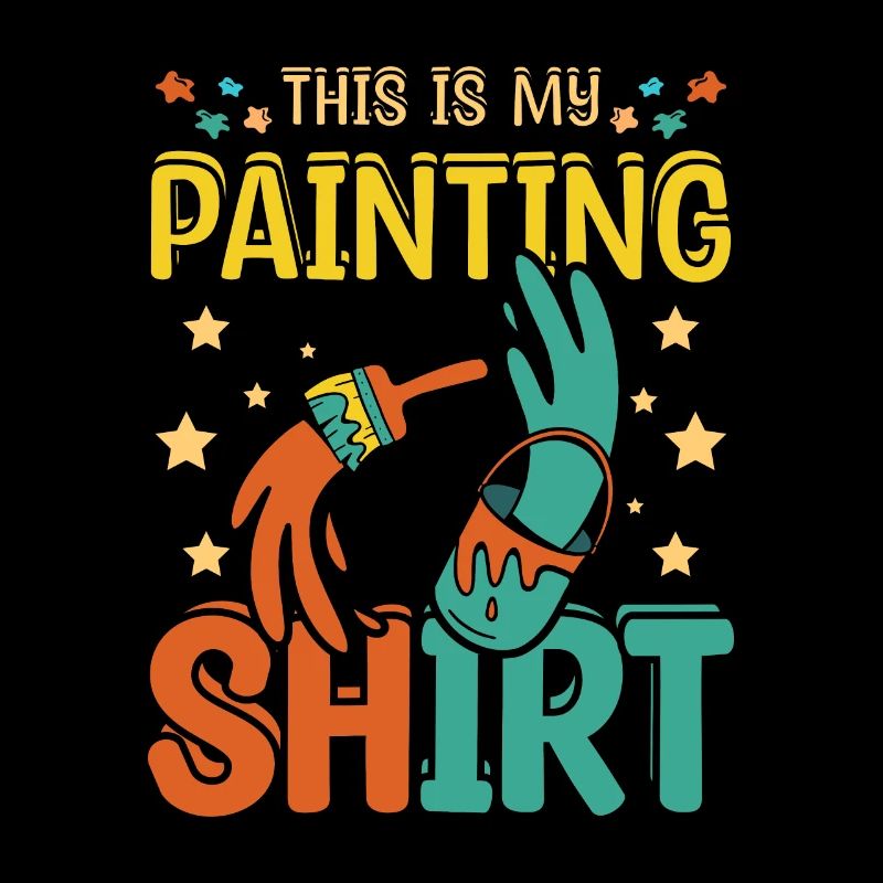 C'est ma chemise de peinture