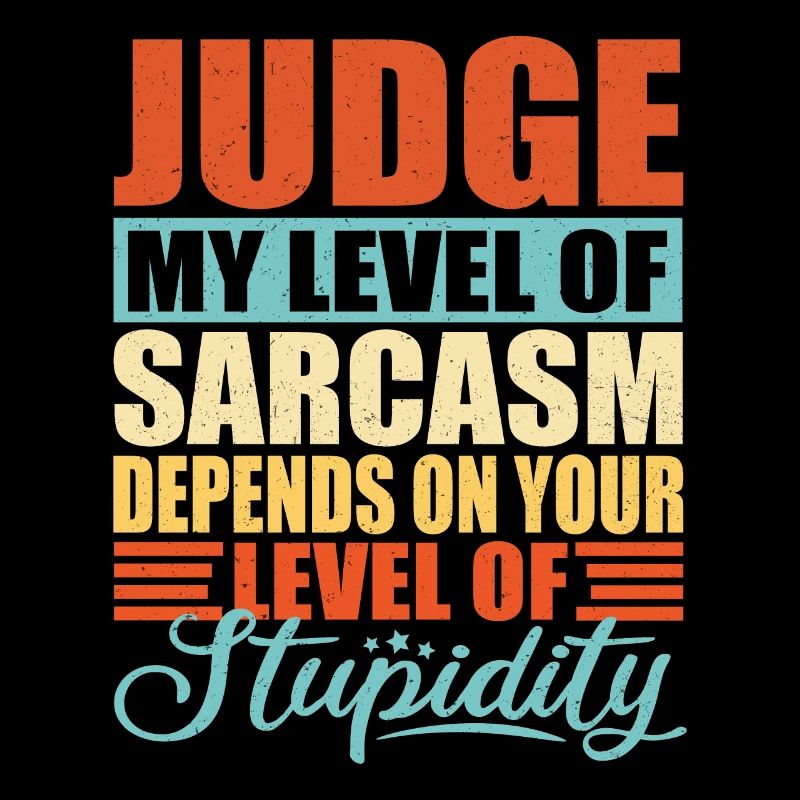 Richter sarkasmus Lustiger Richter