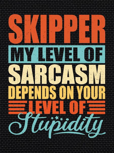 Skipper sarcasm Funny skipper