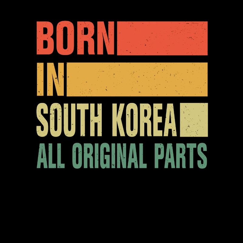 Born in South Korea