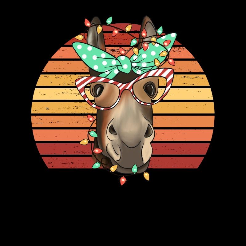 Chevaux Maman Noël Cheval Maman