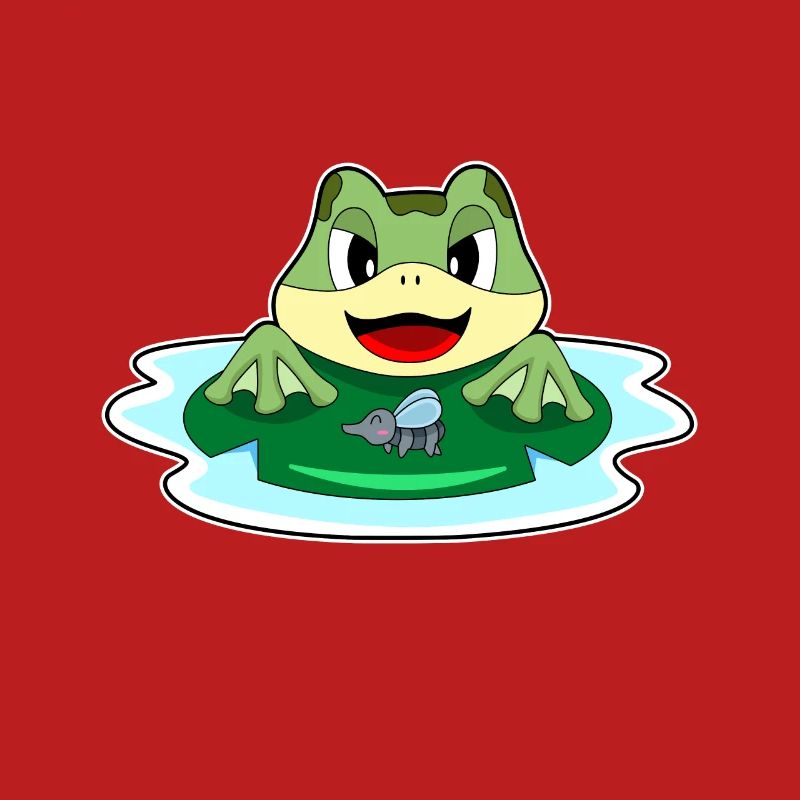Frosch Fliege