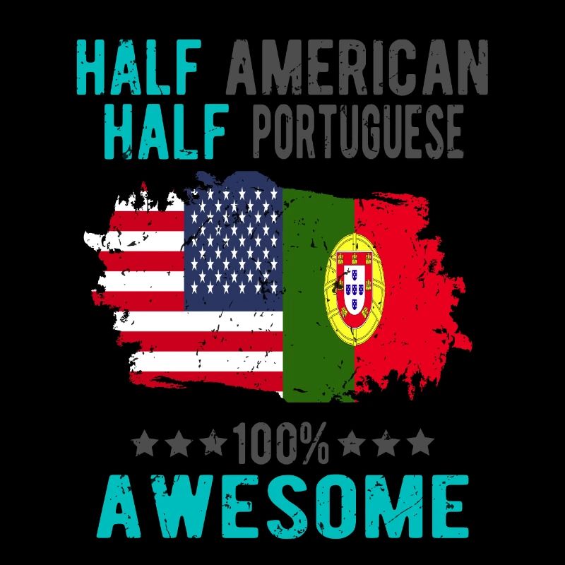 Moitié américain moitié portugais