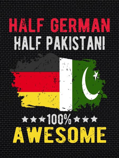 Half German half Pakistanis