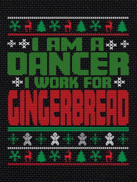 Dancer Christmas Saying