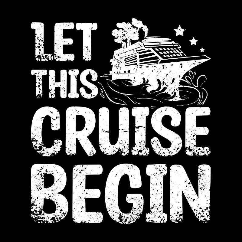 Family Couple let this cruise begin