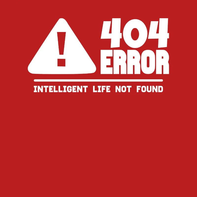 Computer and programmer geek. 404 Errors