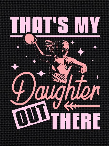 C’est mon doughter là-bas handball