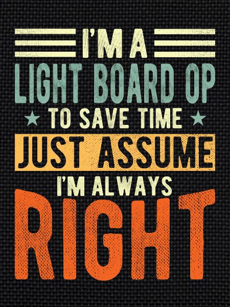Light Board Op