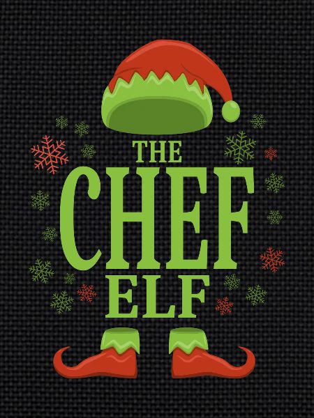Chef Christmas Elf