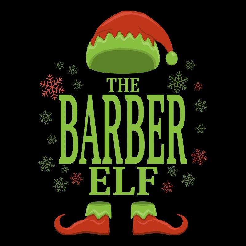 Friseur Weihnachtself