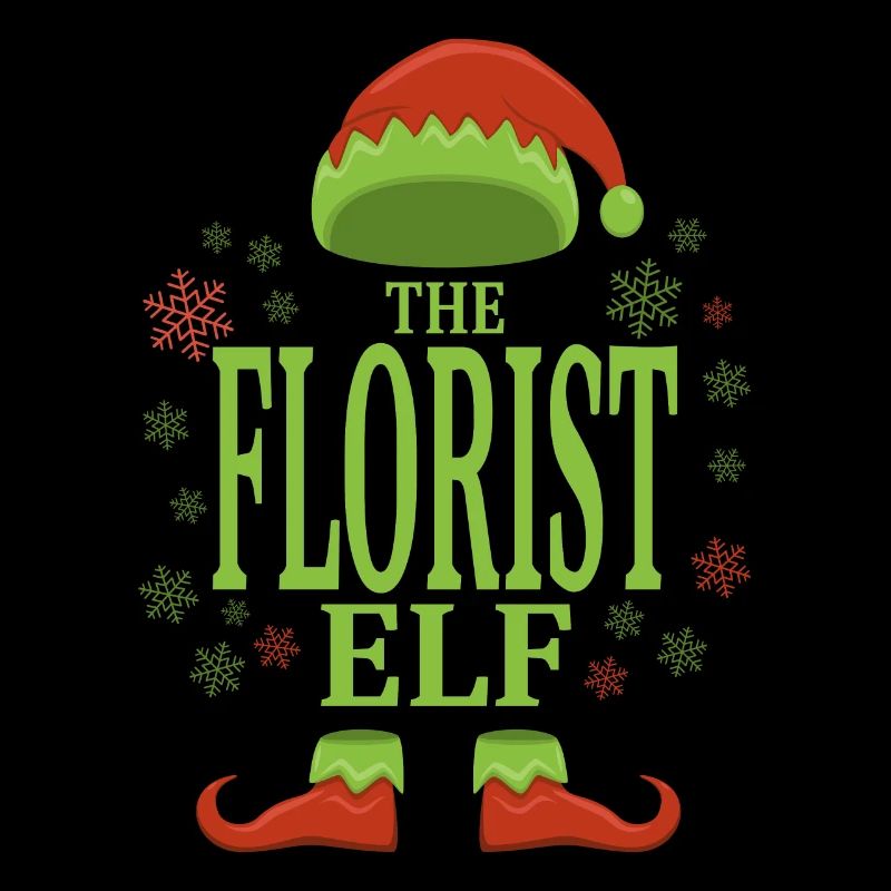 Fleuriste Elfe de Noël