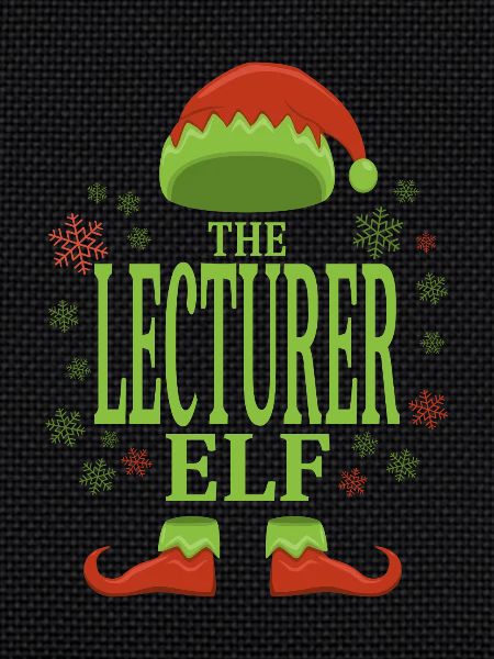 Lecturer Christmas Elf