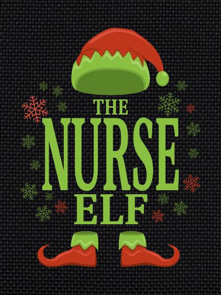 Infirmière lutine de Noël
