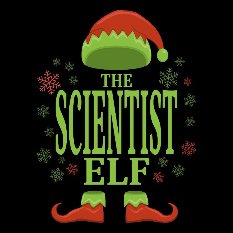 Scientist Christmas Elf