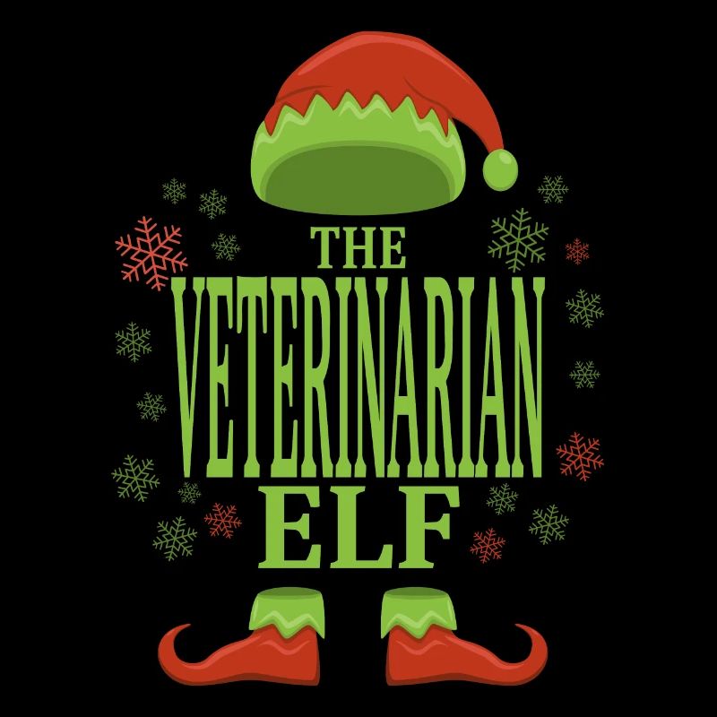 Veterinarian Christmas Elf