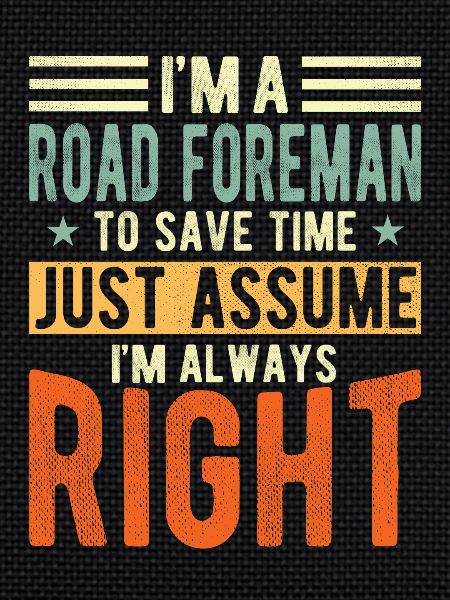 Road Foreman