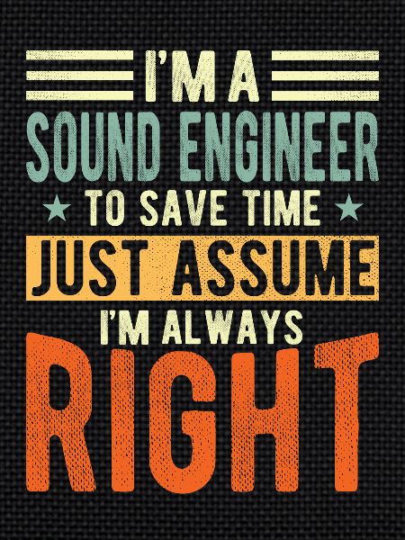 Sound engineer