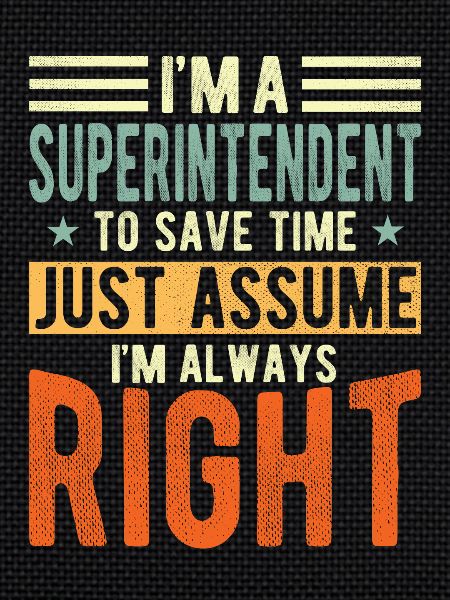 Superintendent