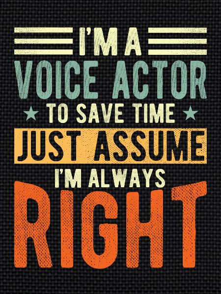 Voice actor